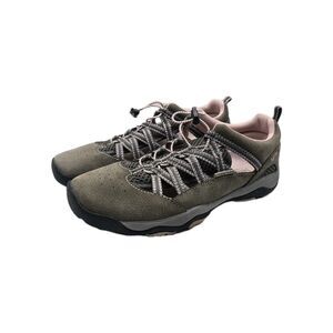 Jambu Aliana Leather Sport Hiking Trail Outdoor Shoes Womens 9.5M Brown Pink